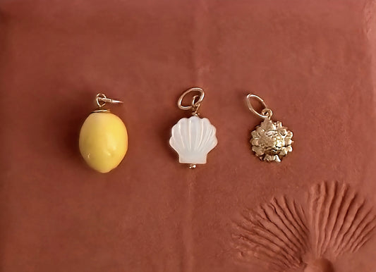 Trio del Sole – Mediterranean-Inspired Charm Set